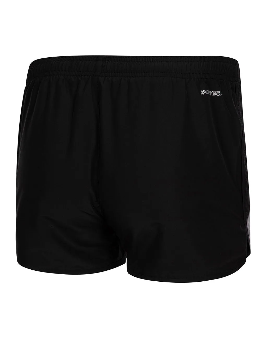 Herren Funktions Laufshorts Comfort Line Schwarz-Grau Setprodukt