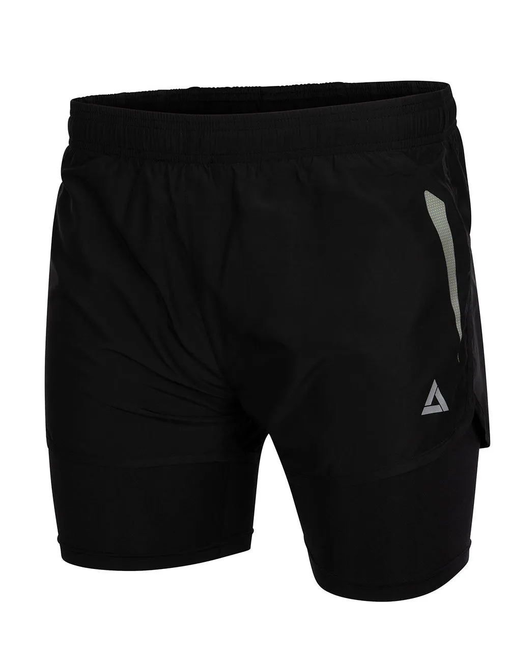 Herren Funktions Laufshorts Pro Line Schwarz