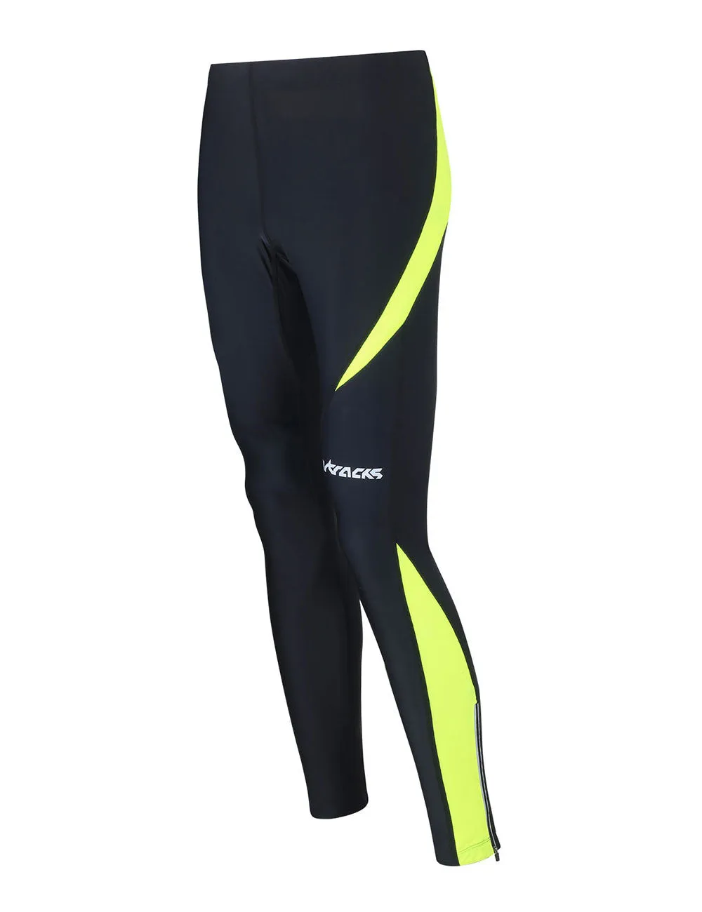 Herren Laufhose Tight Lang Pro Schwarz-Neon Setprodukt