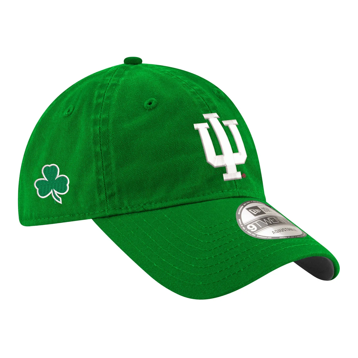 Indiana Hoosiers St. Patrick's Day Green Adjustable Hat