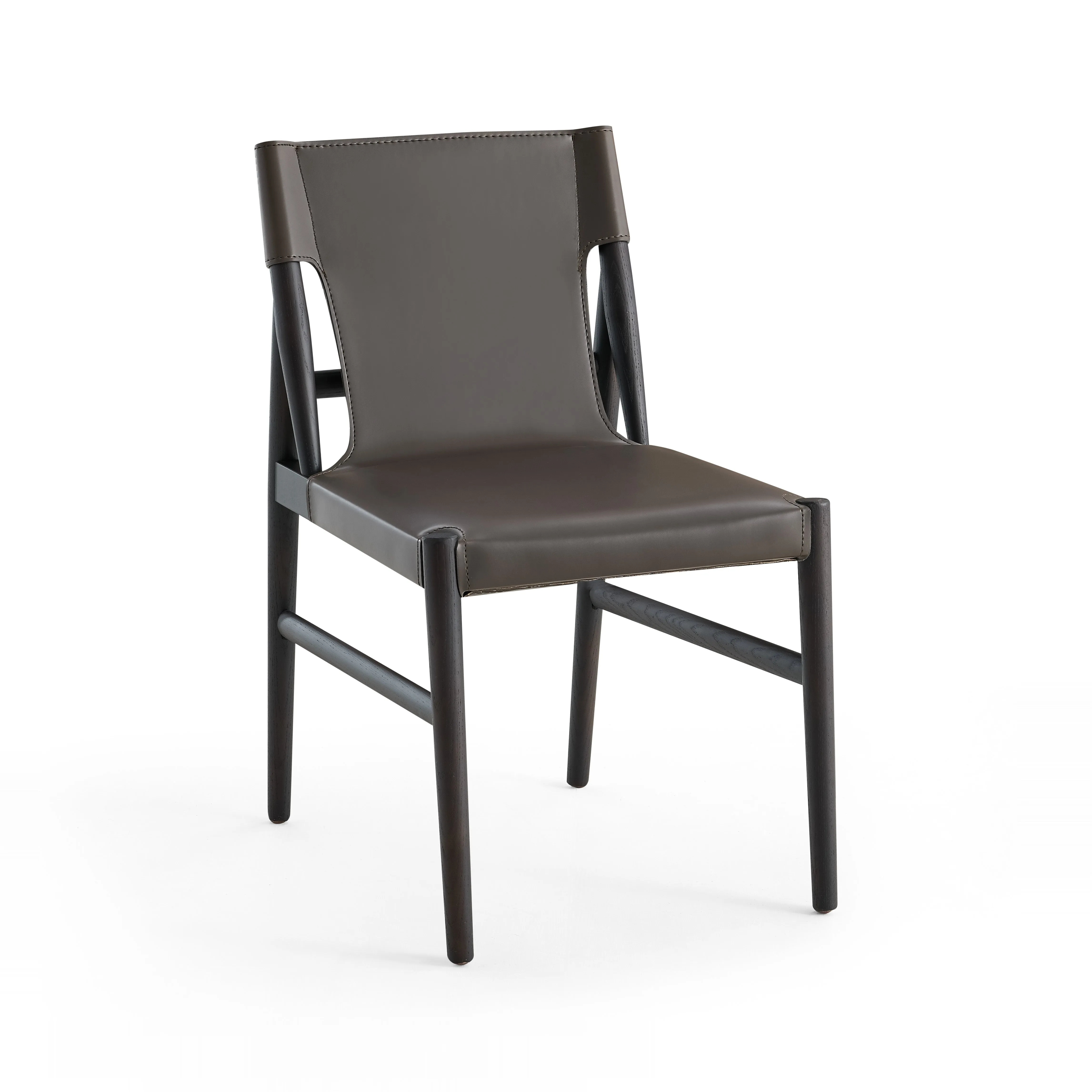 ISLA Saddle leather Dining Chair