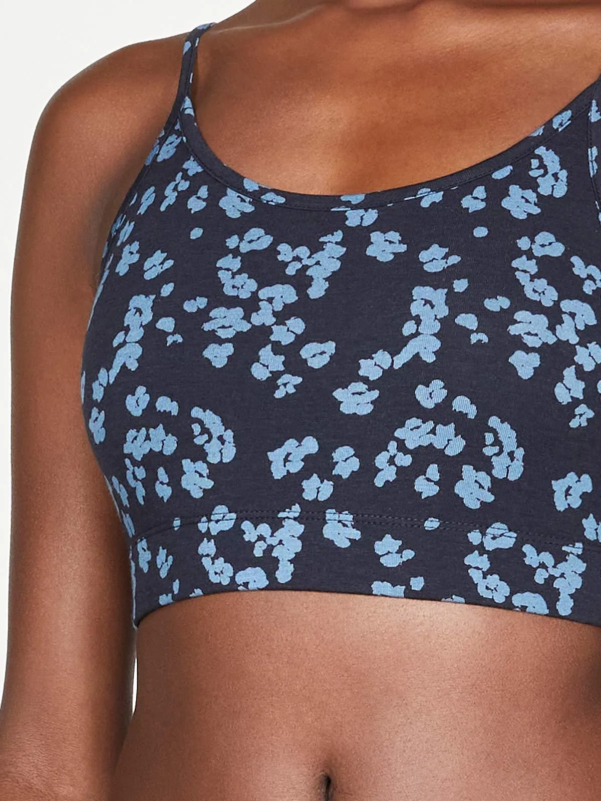 Junetta Bamboo Printed Jersey Bralette