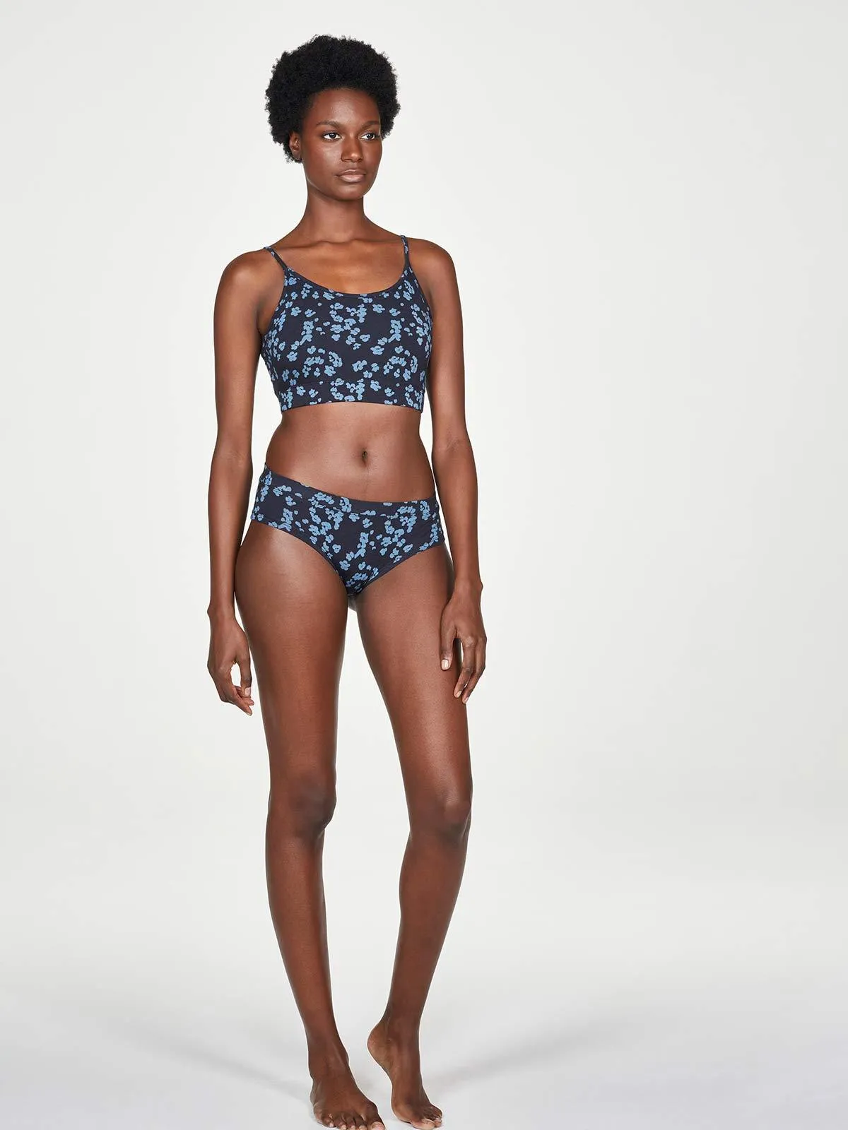 Junetta Bamboo Printed Jersey Bralette