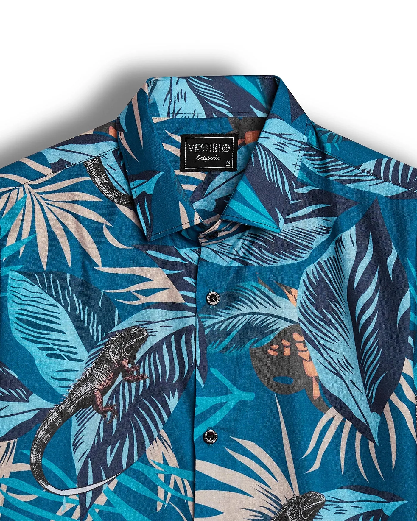 Jungle  half sleeve printed shirt for men