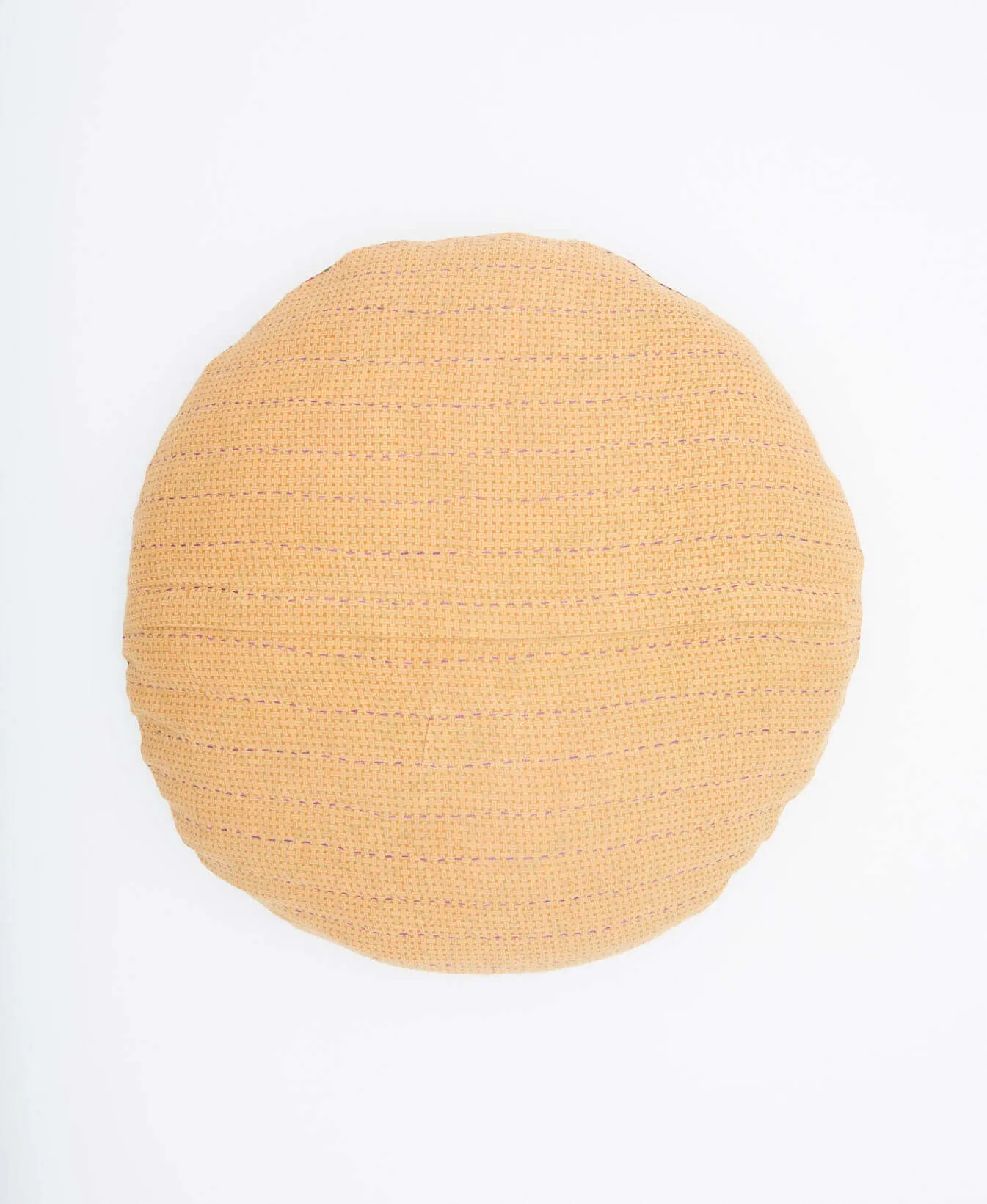 Kantha Round Pillow - No. 230516