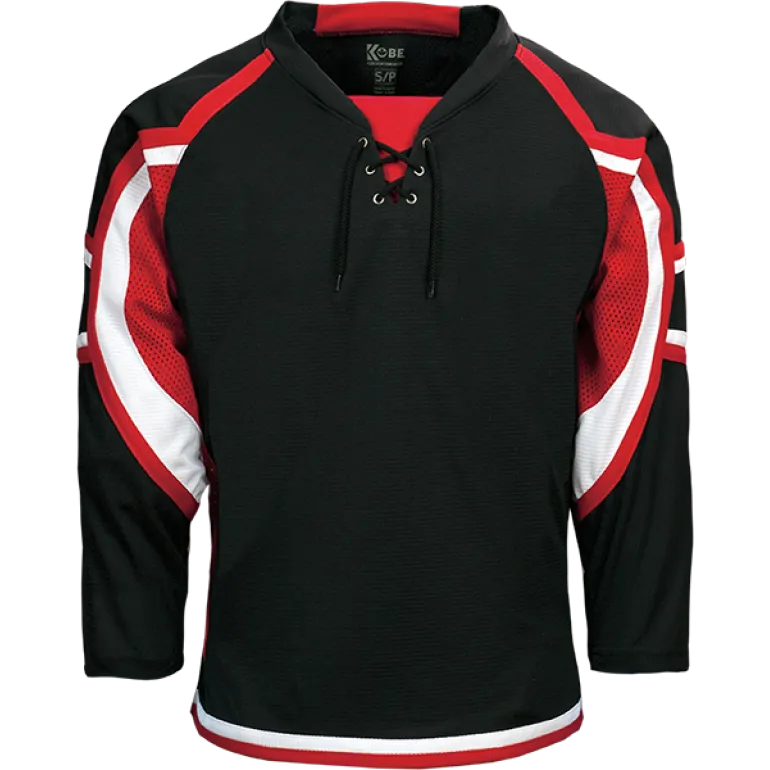 Kobe Sportswear K3G33R Ottawa Senators Road Black Pro Series Hockey Jersey