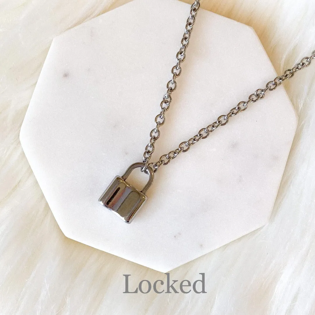 Locked 🔒 Chain Necklace - Stainless Steel