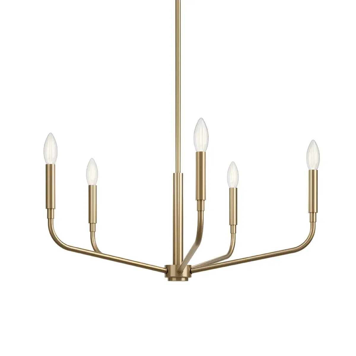 Madden 26" 5-Light Chandelier, Champagne Bronze Finish