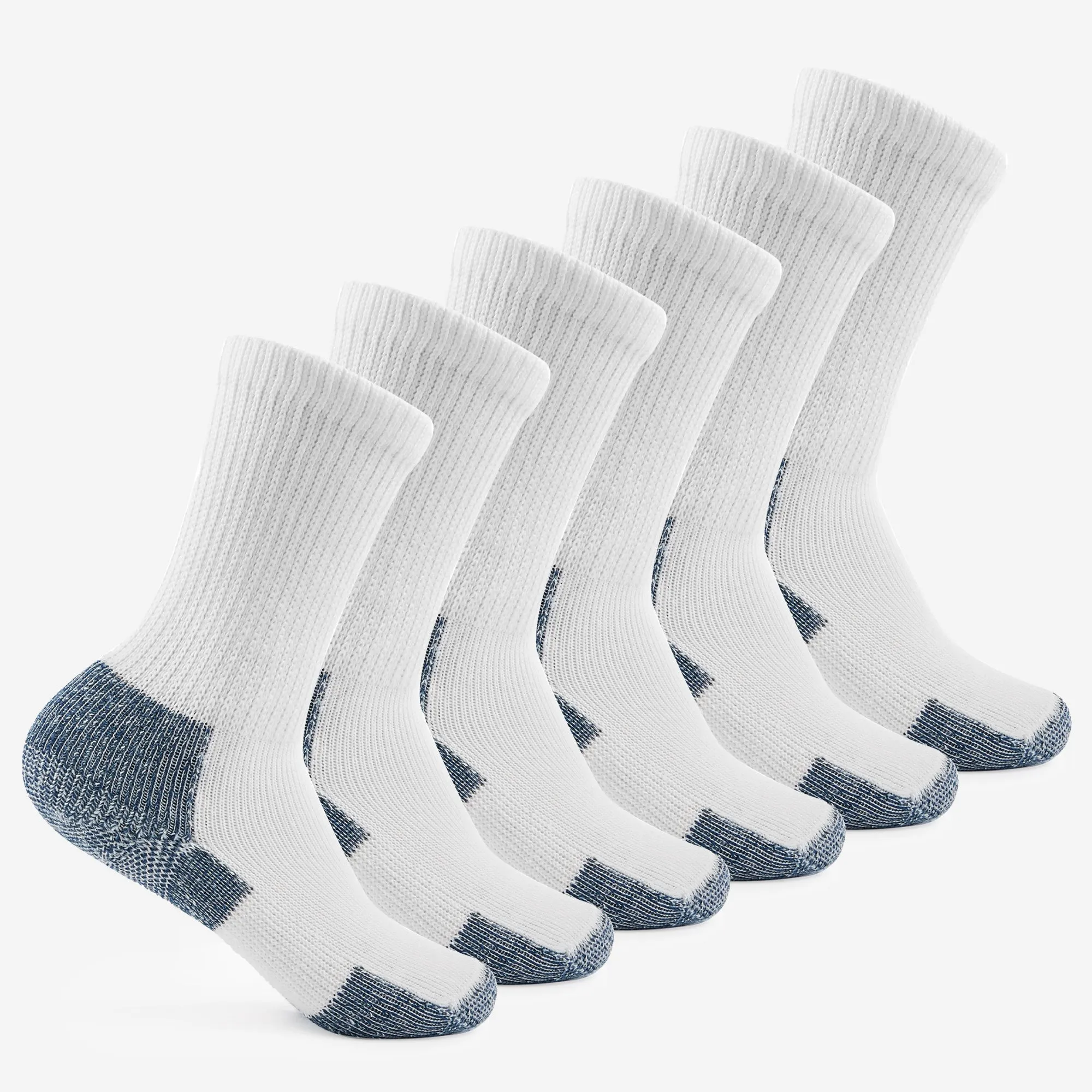 Maximum Cushion Crew Running Socks (6 Pack) | XJ | Pay for 5, get 1 FREE!