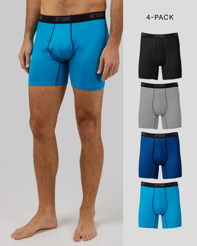 MEN'S 4-PACK COOL ACTIVE BOXER BRIEF