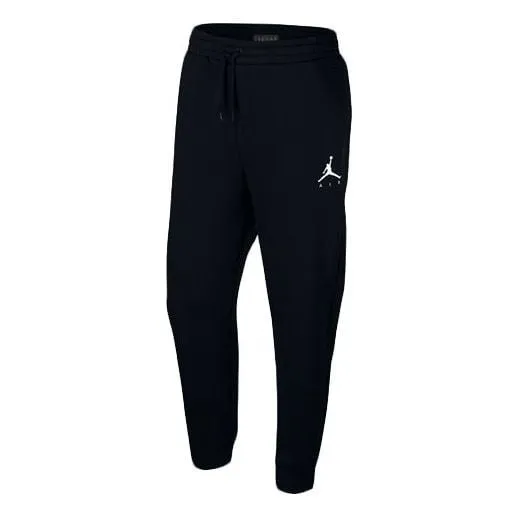 Men's Air Jordan Jumpman Fleece Black Long Pants/Trousers, black