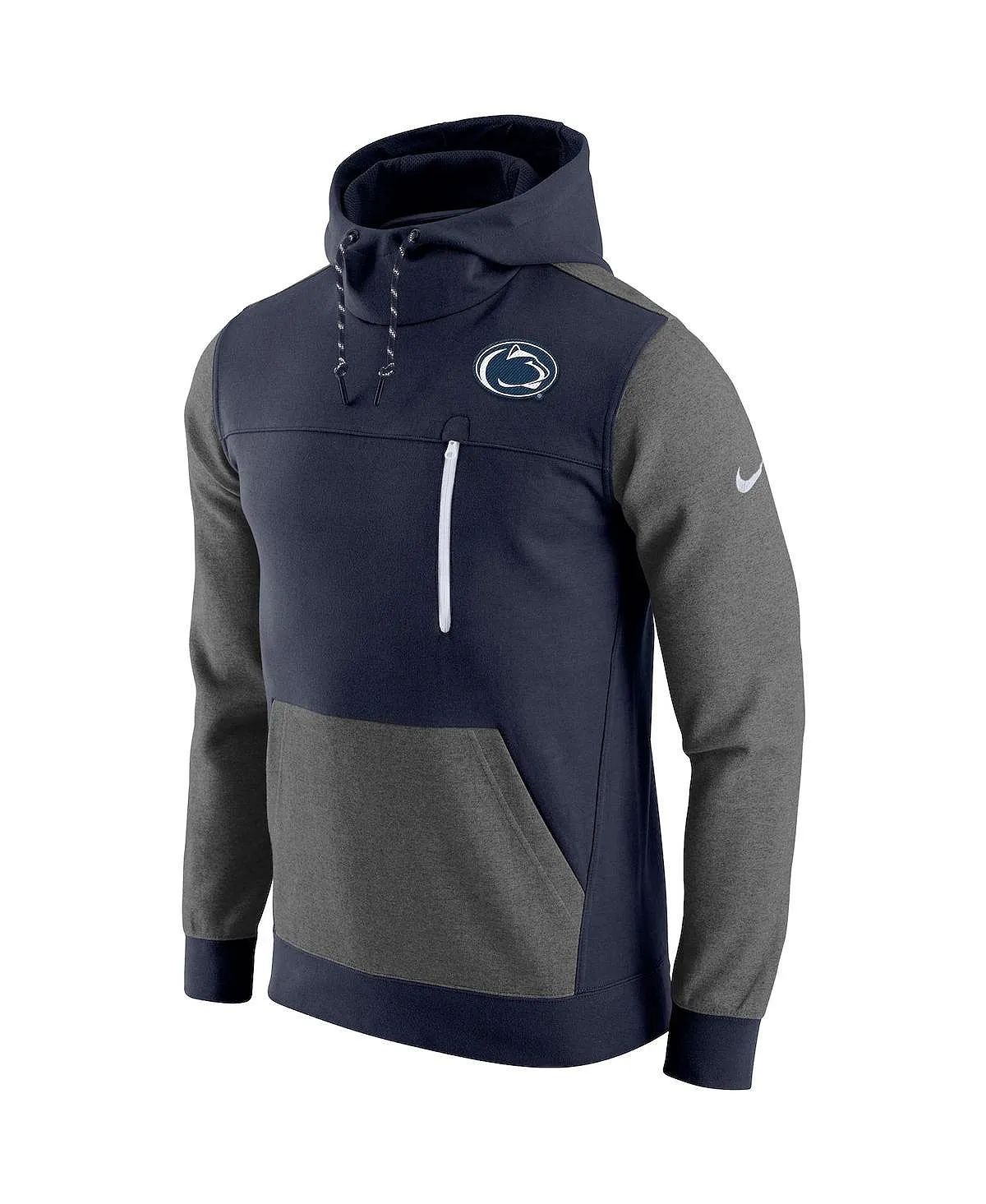 Men's Navy Blue Penn State Nittany Lions Av-15 2.0 Pullover Nike Hoodie Blue