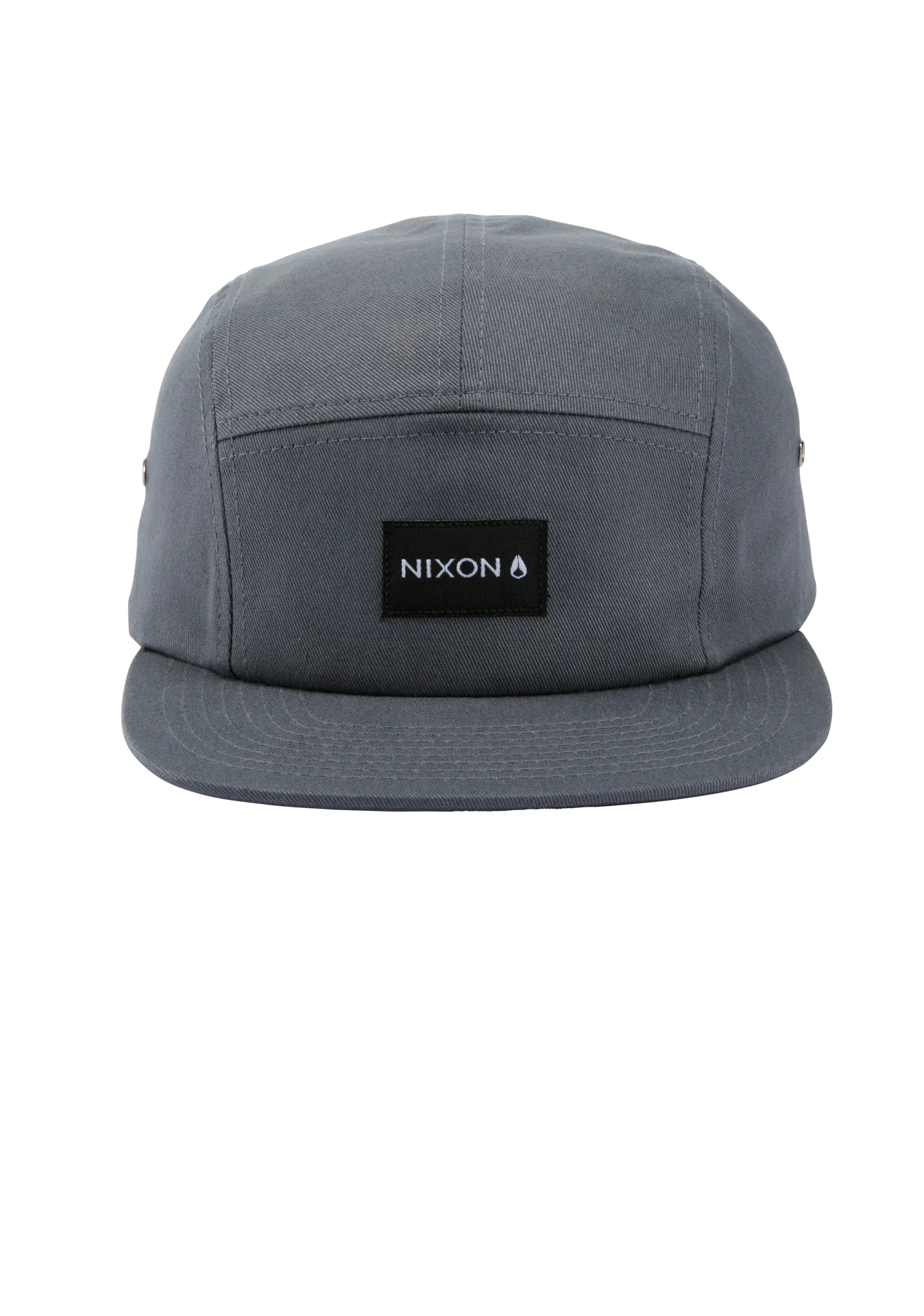 Mikey 5 Panel Hat - Gray