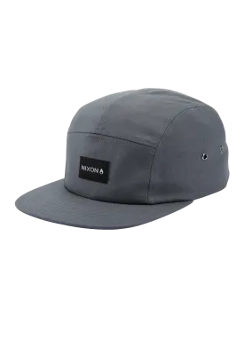 Mikey 5 Panel Hat - Gray