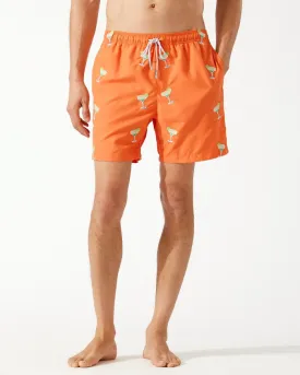 Naples Marina Margarita Swim Trunks, Rumba