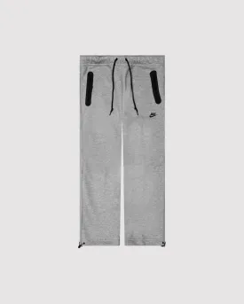 OPEN-HEM TECH FLEECE "GREY HEATHER"