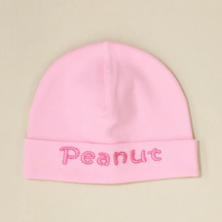 Peanut Embroidered Hat