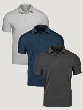 Performance Polo Active Essentials 3-Pack