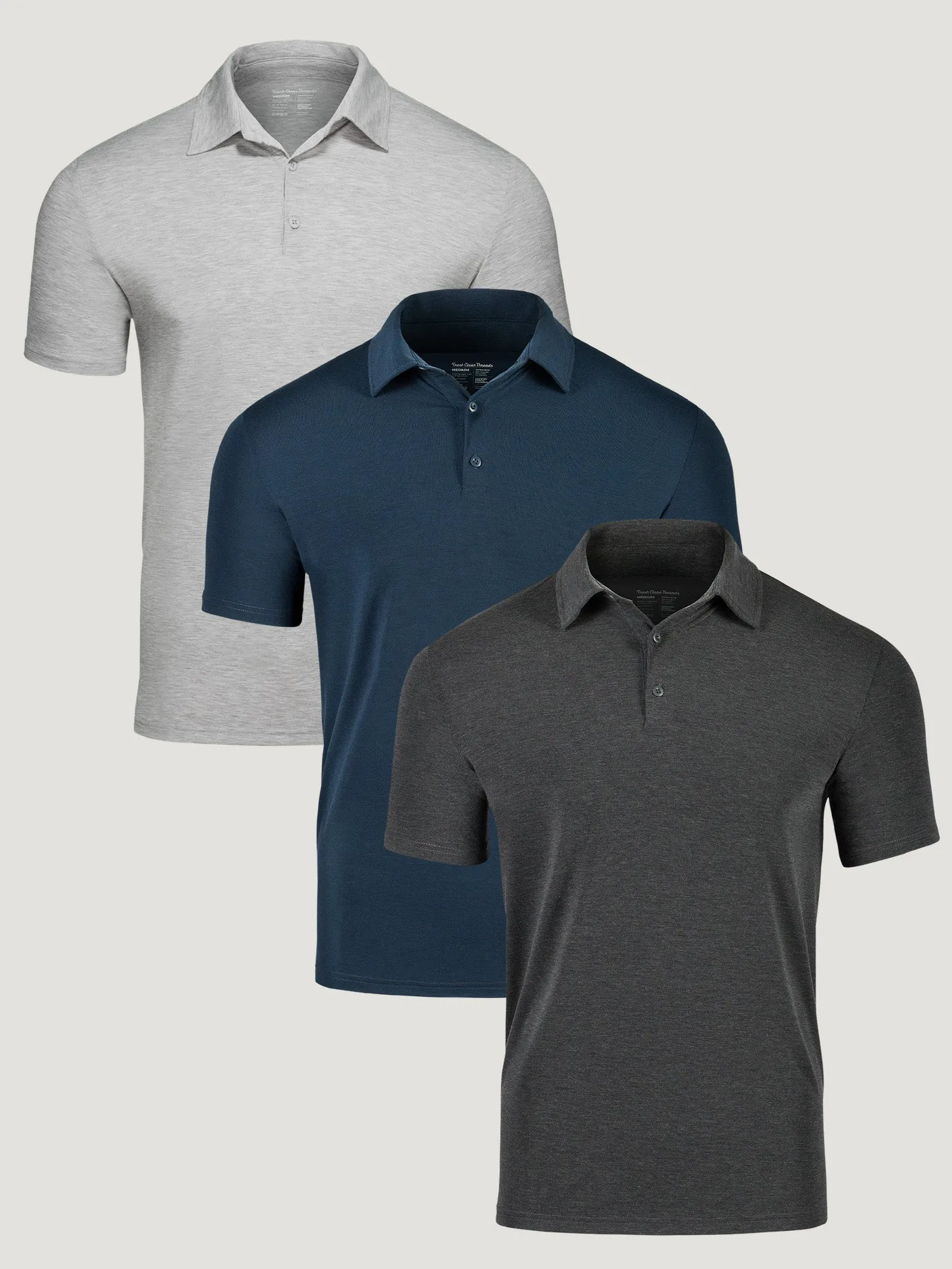 Performance Polo Active Essentials 3-Pack