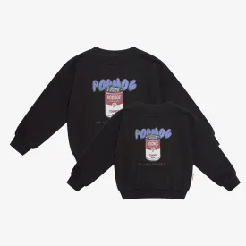 Popnoc Letter Printed Sweatshirt