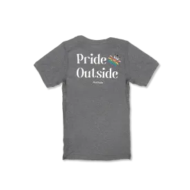 Pride Outside Kids Tee - Gray