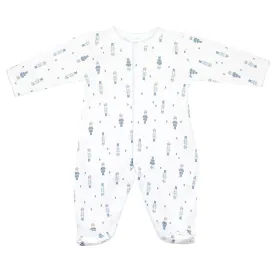 Prince Printed Footie | Baby Boy