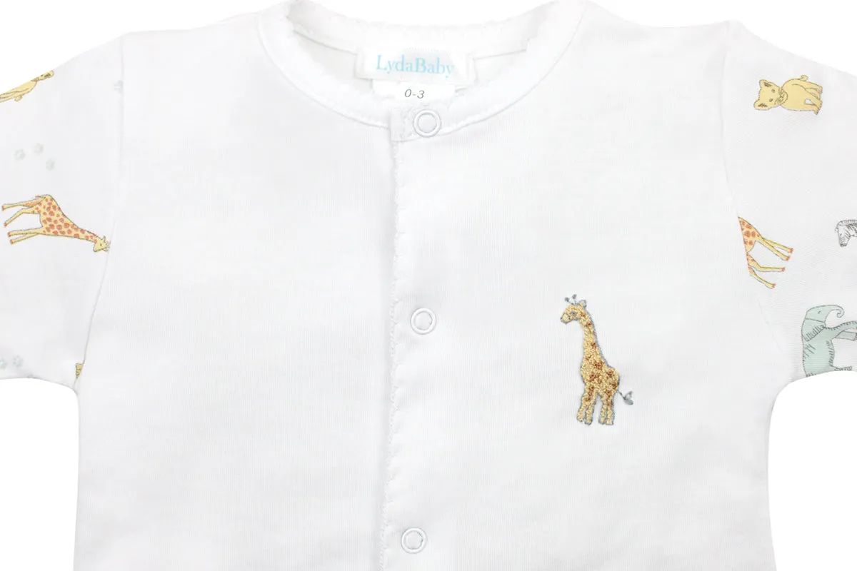 Safari Animals footie | Baby Unisex