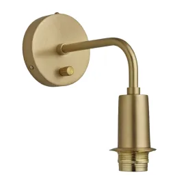 Sleek Wall Holder - Brass