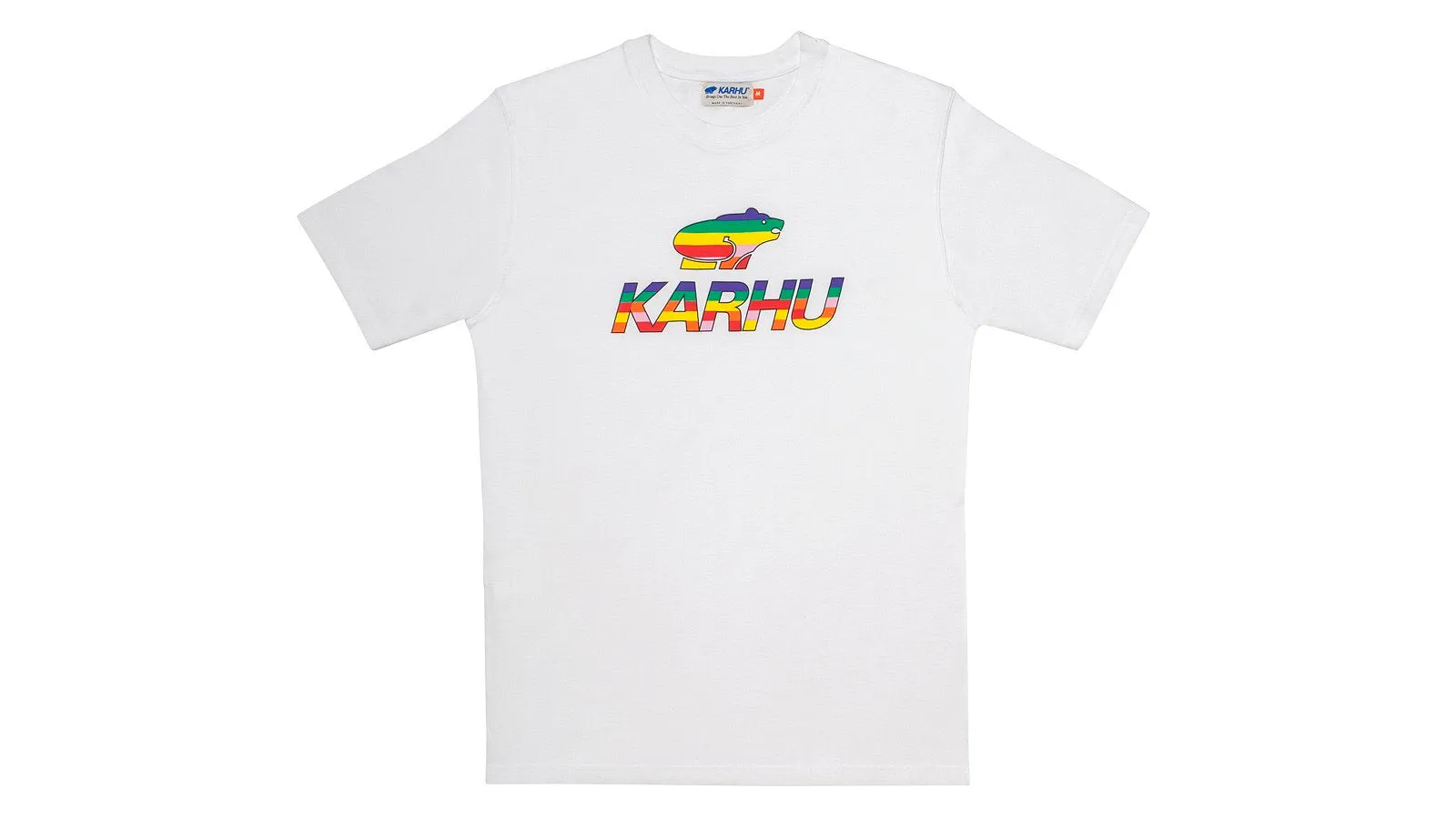 TEAM COLLEGE T–SHIRT - WHITE/MULTI COLOUR