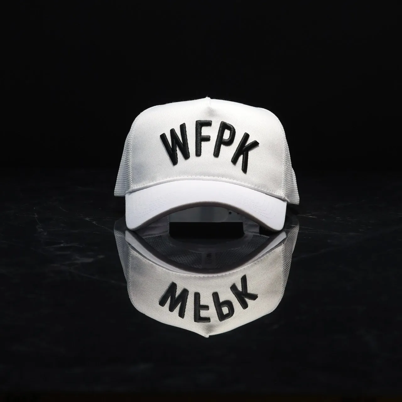 Trucker Hat WFPK Arctic White