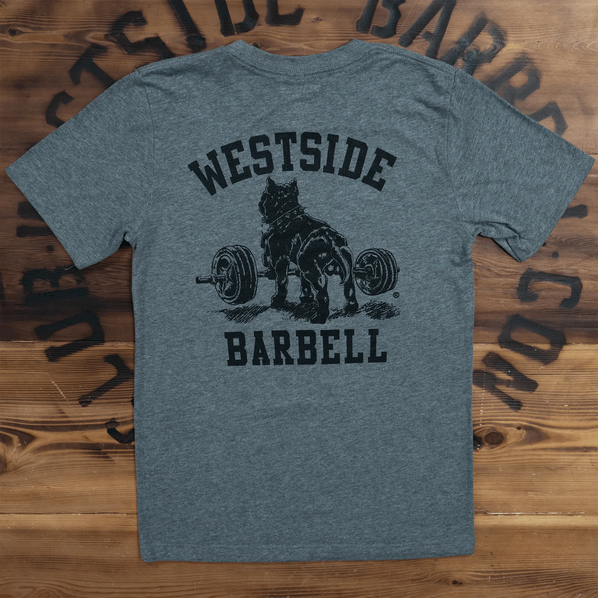 WSBB Mens Original Gym T-shirt - Grey